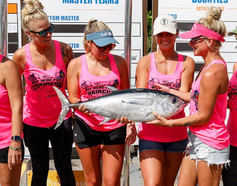 Dive into the world of Tampa Bay offshore fishing at this all-female tournament